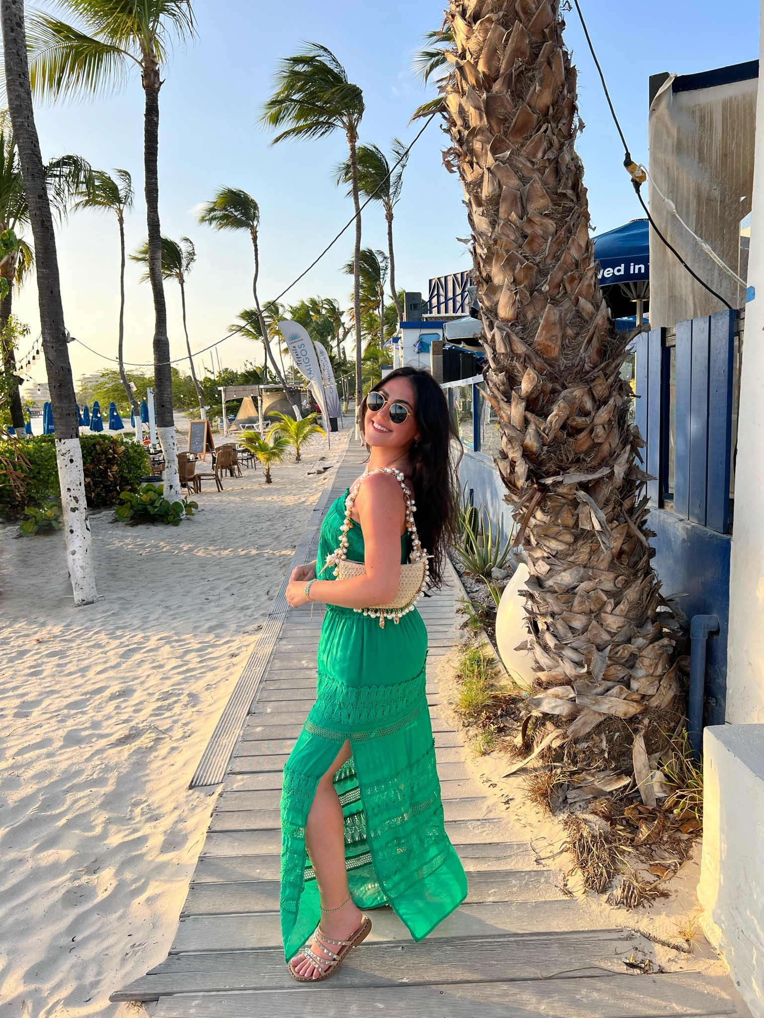 Emerald Green Maxi Dresss