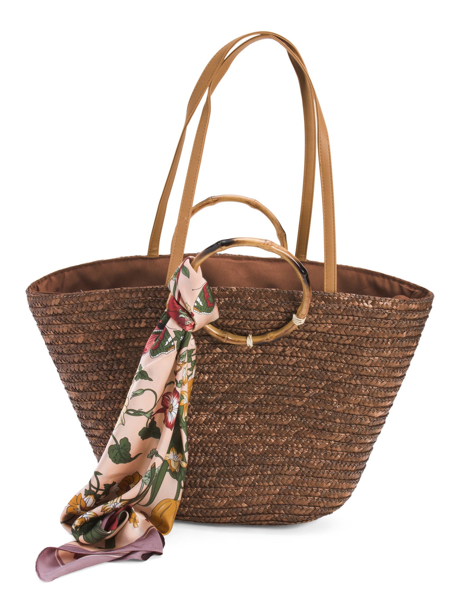 Straw Picnic Basket Bag | Handbags | Marshalls | Marshalls
