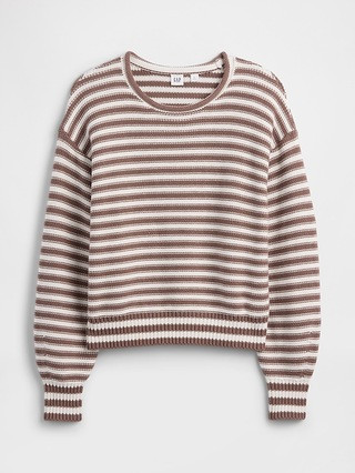 Relaxed Stripe Rollneck Sweater | Gap Factory