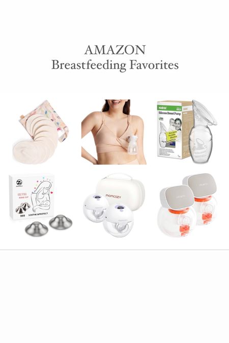 Tried and true favorites of my own. Nursing pads to hide the leaks, comfortable nursing / BF bra, the best nursing bra to sleep in (3 pack!), Haaka to catch the overflow, silver to save your nips (skip all the creams) and mom recommended wearable pumps! 

#LTKbaby #LTKbump #LTKunder100