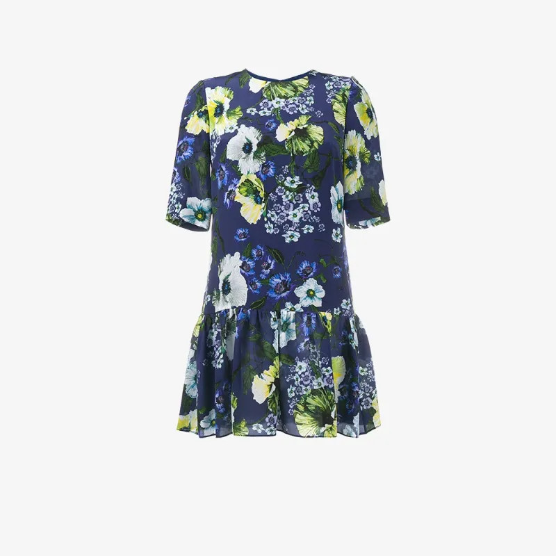 Erdem floral print silk dress | Browns Fashion