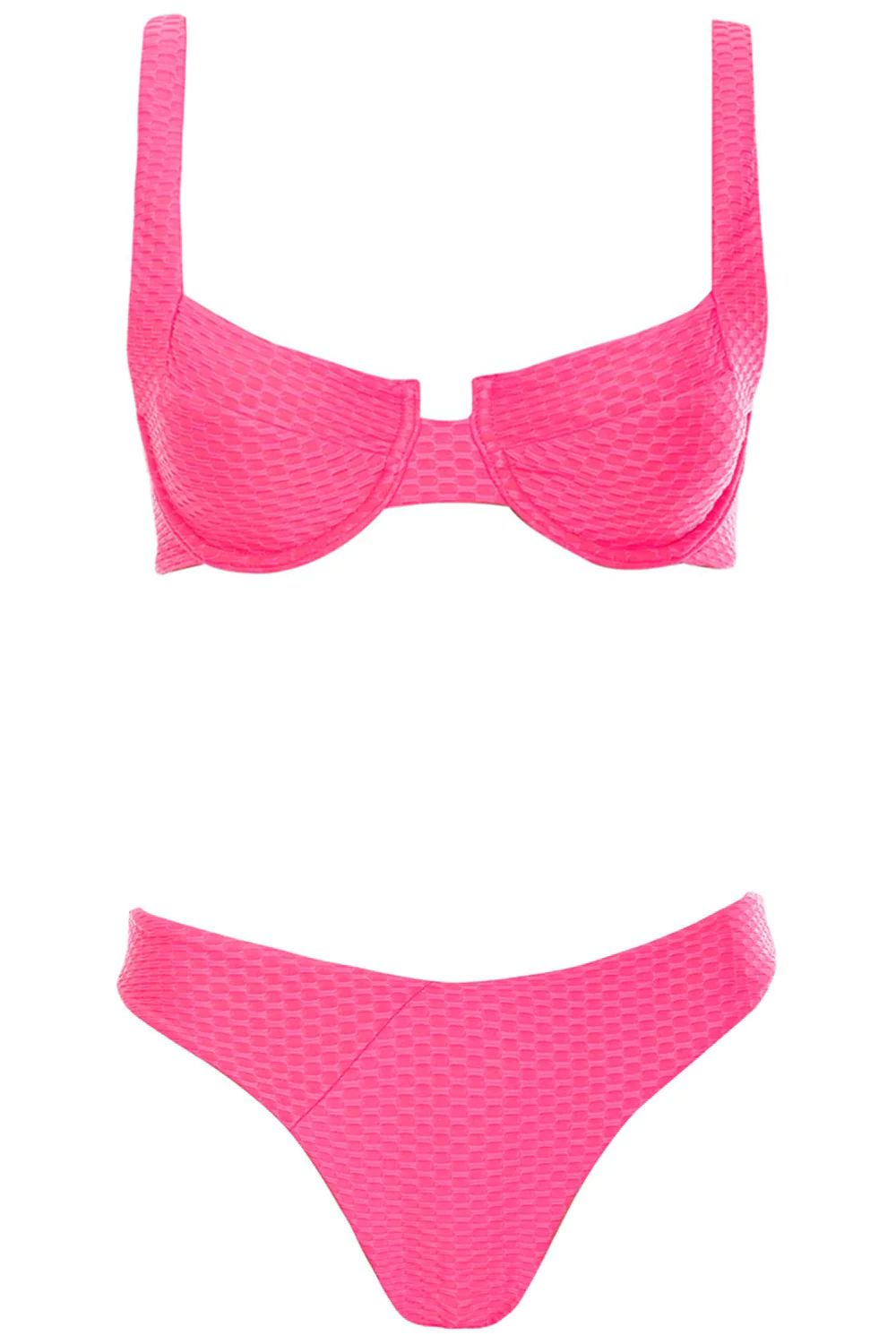 Laguna Bikini Hot Pink Set | VETCHY