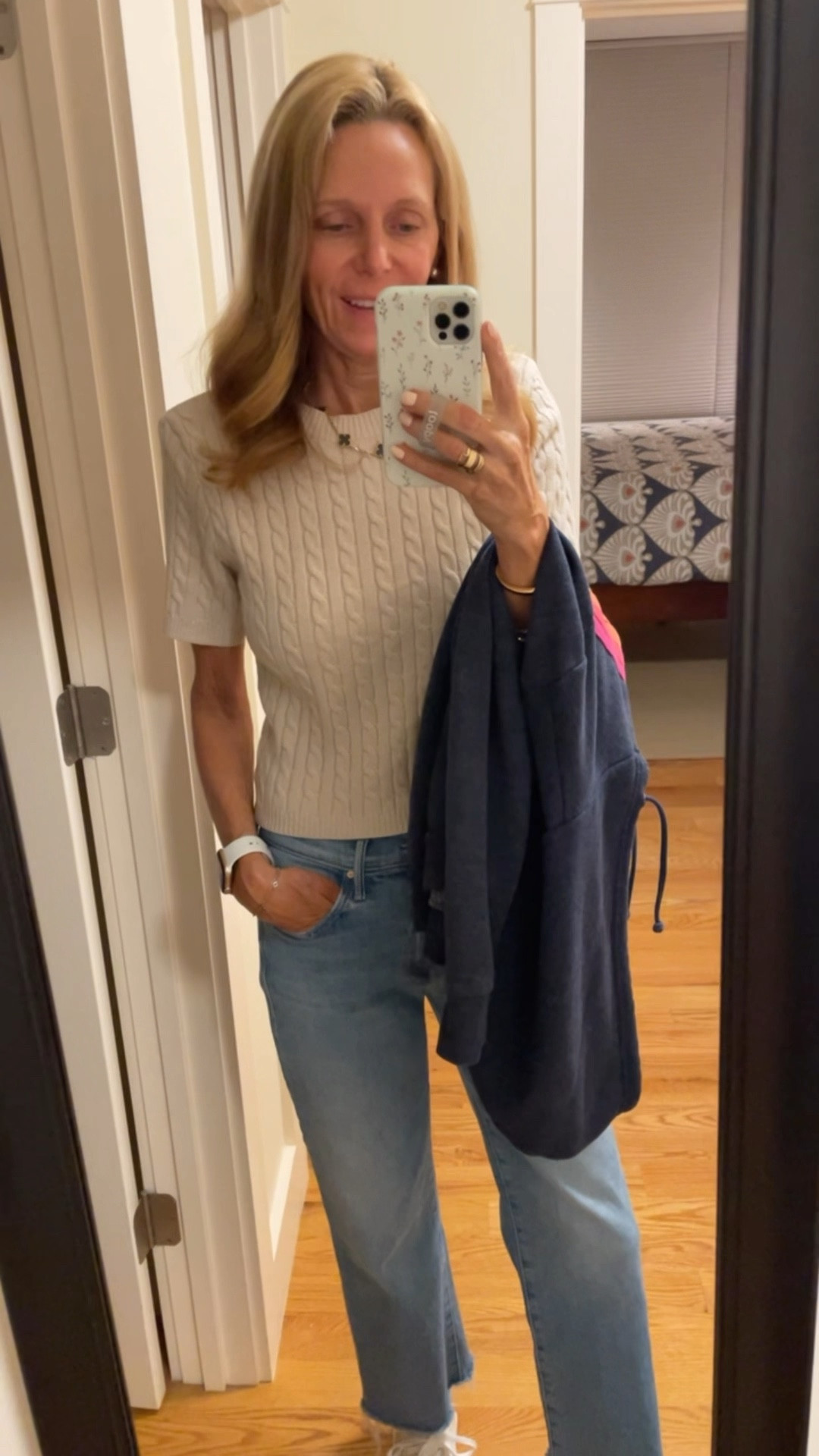 Travel fit check! This shortsleeved sweater is darling! Under $80!

#LTKStyleTip #LTKTravel #LTKOver40
