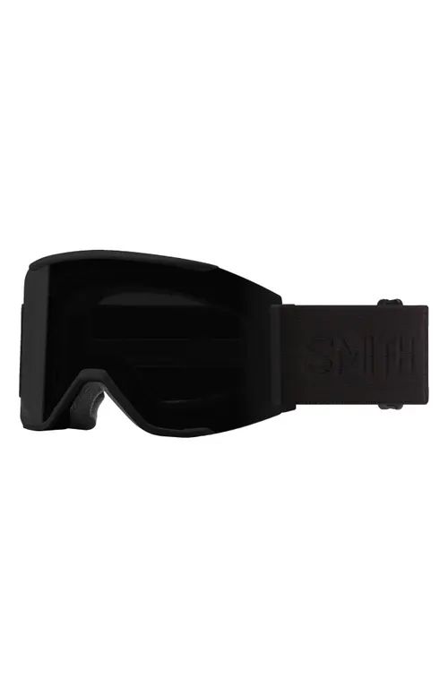 Smith Squad MAG™ 177mm Snow Goggles in Blackout /Chromapop Sun Black at Nordstrom | Nordstrom