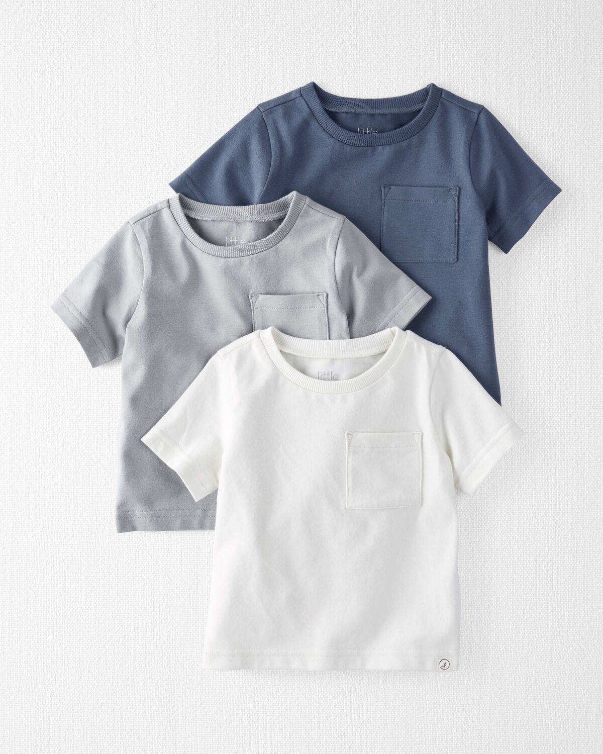 Multi Baby 3-Pack Organic Cotton Tees | carters.com | Carter's