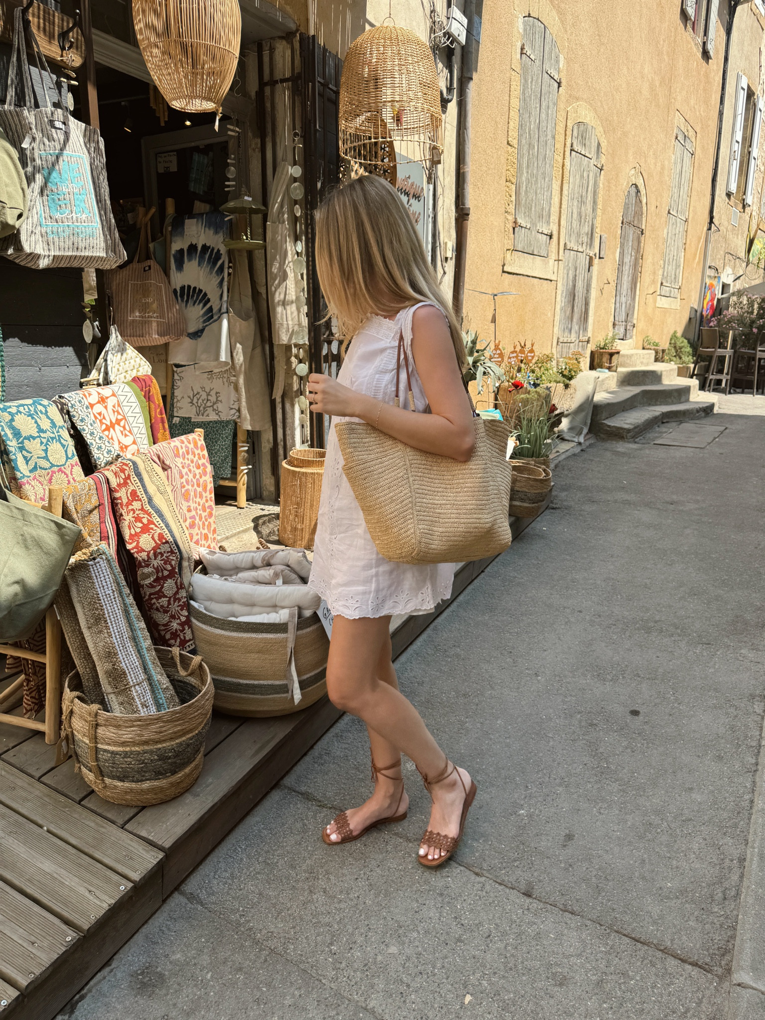 France outfit. Easy travel dress! Love these Margaux sandals 

#LTKSeasonal #LTKTravel