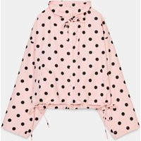 Zara - Polka Dot Jacket - Women - Light Pink - Women | Zara US