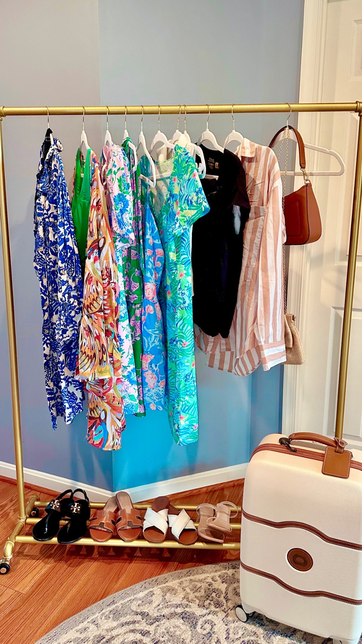 I love using this clothing rack to organize what to pack

#LTKHome #LTKSaleAlert #LTKTravel