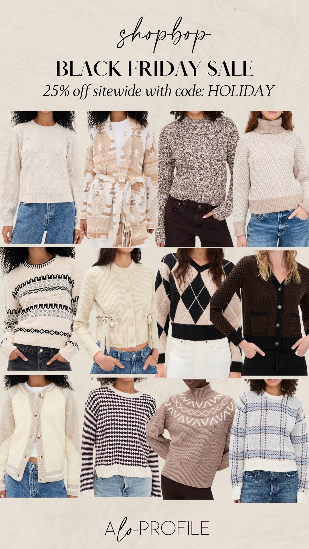 Shopbop Black Friday Sale✨25% off sitewide with code: HOLIDAY

#LTKCyberWeek #LTKGiftGuide