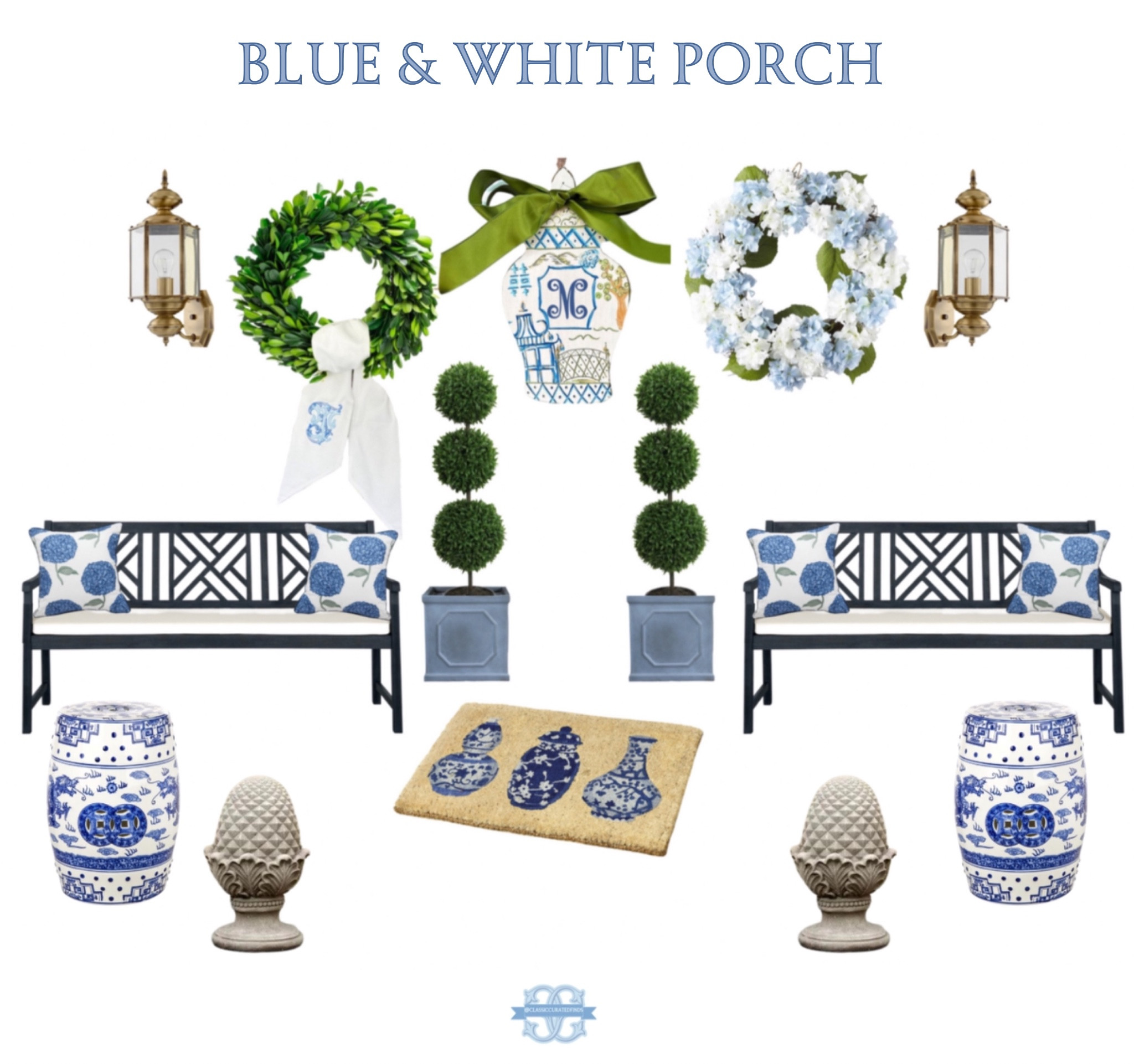 Pretty blue & white porch decor 💙🌳


Home Decor, Outdoor Decor, Patio, Backyard, Front Porch, Benches, Doorhangers, Wreaths, Spring Decor

#LTKhome #LTKSeasonal