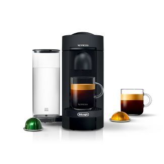 Nespresso VertuoPlus Coffee and Espresso Machine by De'Longhi – Black Matte | Target