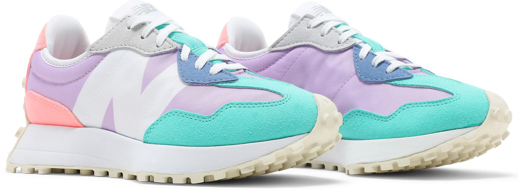 Buy Wmns 327 'Dark Violet Summer Jade' - WS327PA | GOAT | GOAT