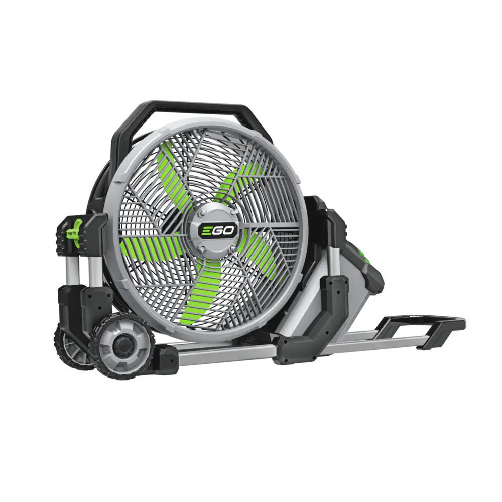EGO 18-in 56 -Volt 5 -Speed High Velocity Indoor/Outdoor Grey Misting Floor Fan Battery Not Included Charger Not Included | FN1800 | Lowe's