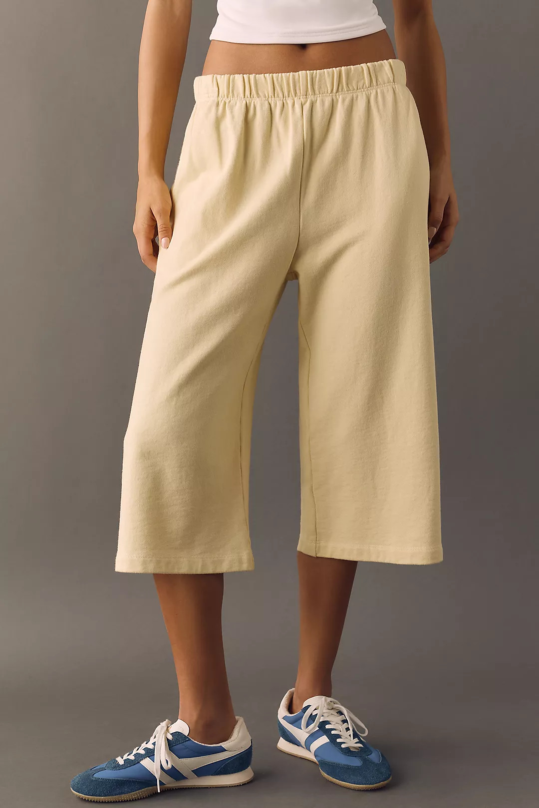 Daily Practice 100% Cotton Easy Long Shorts | Anthropologie (US)