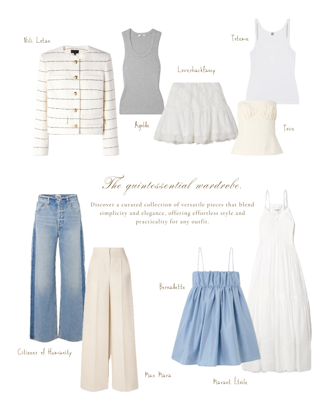 A curated guide to the @netaporter sale 🍸🫒🦢

All my top picks are linked in my @ltkaustralia, in bio!

15% off full price and markdown with no threshold with code: APAC15 (1st Sep 2024 – 15th Oct 2024) x

#netaporter #styleguide #ltkaustralia #ad

#LTKbeauty #LTKsale #LTKaustralia