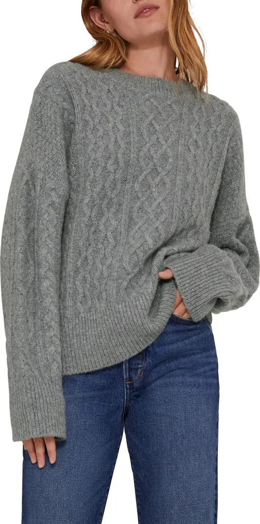 Oversize Cable Knit Sweater | Nordstrom