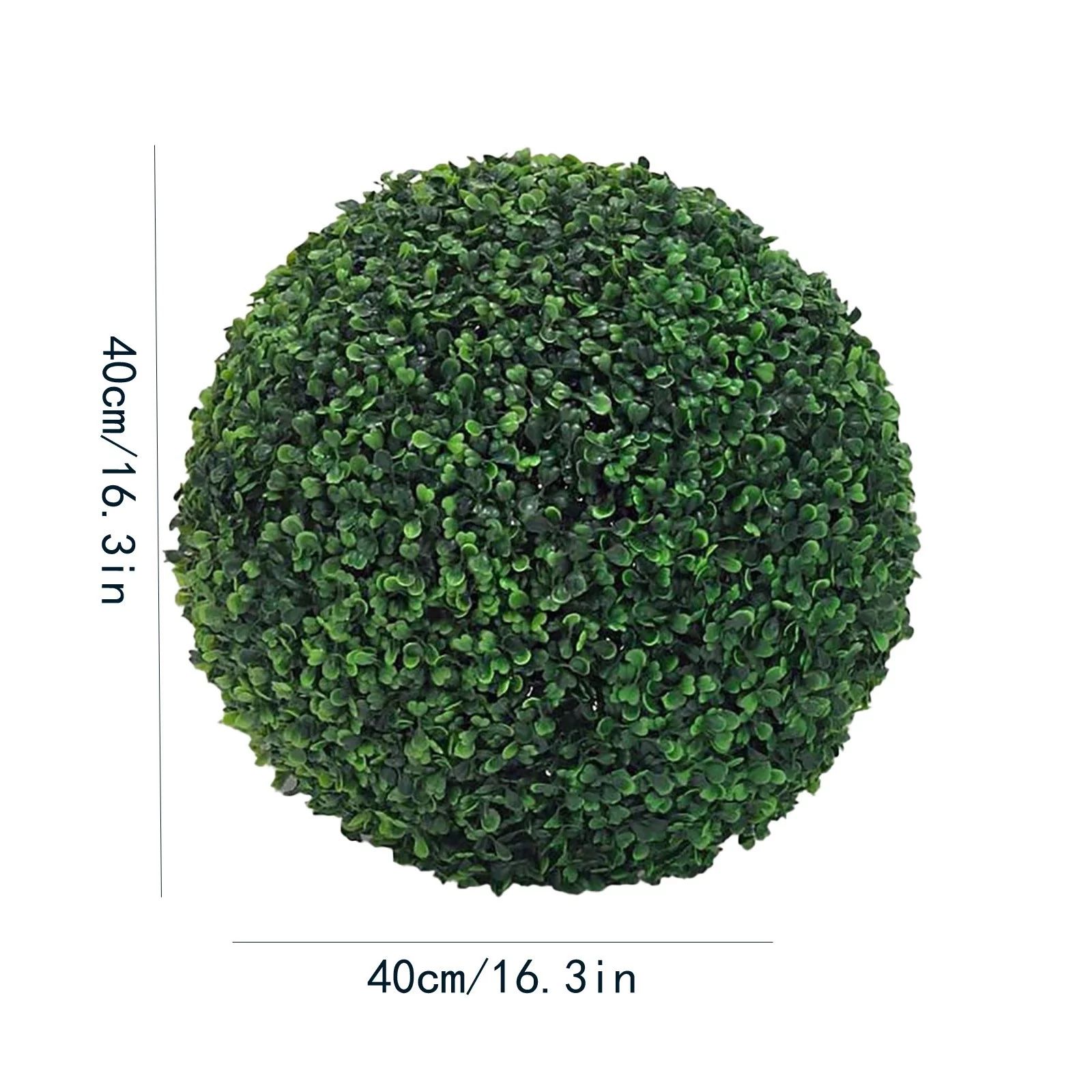 Artificial Plant Topiary Ball Decorative Balls For Garden Wedding & Home Decor AS SHOWN - Walmart... | Walmart (US)