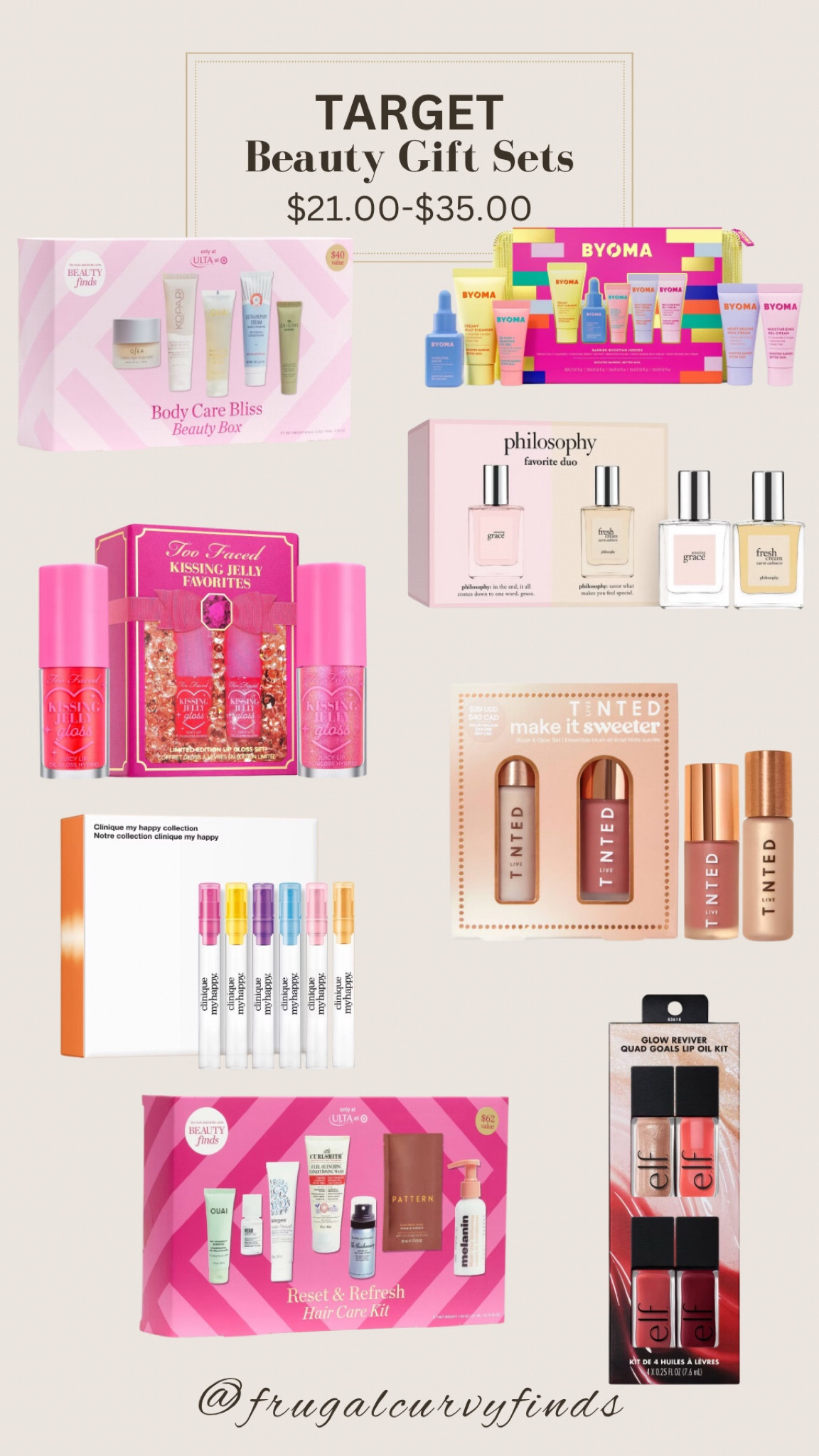 2024 Gift Guide for Beauty Lovers. Target has beauty gift sets available. These beauty sets are between $21-$35. Includes makeup and skincare. A great gift ideas or stocking stuffer.



#LTKBeauty #LTKGiftGuide #LTKHoliday