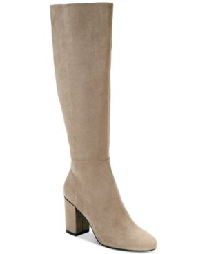 Kenneth Cole Reaction Women's Time To Step Tall Block-Heel Boots Women's Shoes | Macys (US)