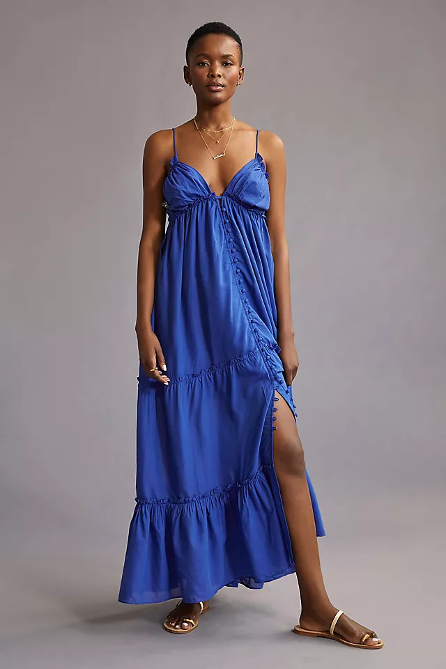 Alissa Tiered Maxi Dress | Anthropologie (US)