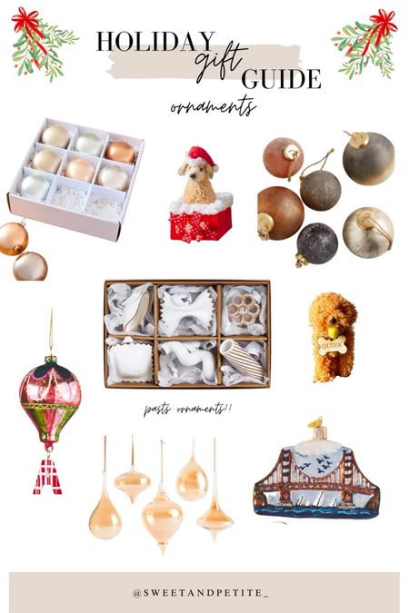 Holiday Gift Guide - Ornaments 

#LTKGiftGuide #LTKHoliday