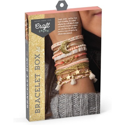 Ann Williams Craft Crush Bracelet-Making Kit, Makes 8 Friendship Bracelets, Jewelry Craft Kit, Ages 13+ | Target