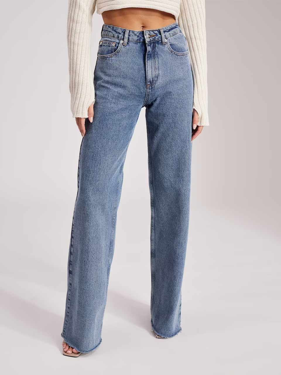 RÆRE by Lorena Rae Wide leg Jeans 'Mara Tall' in Blauw | ABOUT YOU | ABOUT YOU NL