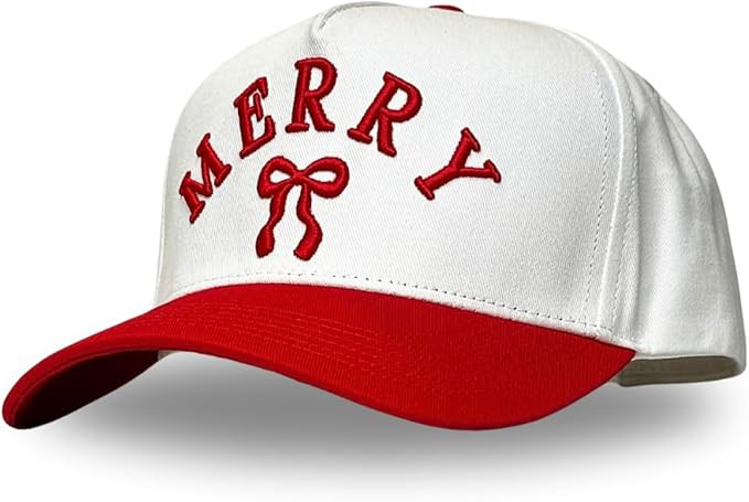Vintage Seasonal Trucker Hat | Men & Women | Trendy Green & Red Hats | Holiday Christmas St Patri... | Amazon (US)