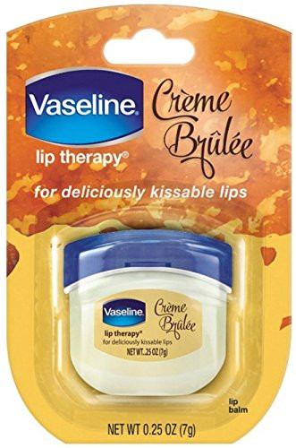 Vaseline Lip Therapy Lip Balm, Creme Brulee 0.25 oz (Pack of 4) | Amazon (US)