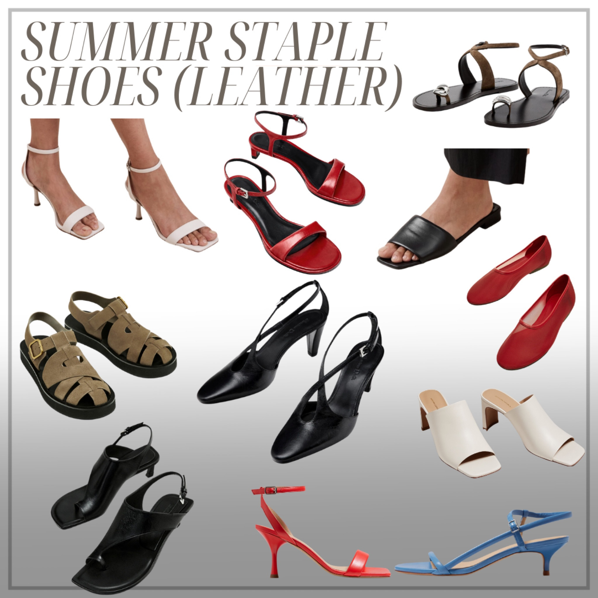 Good quality summer shoes 