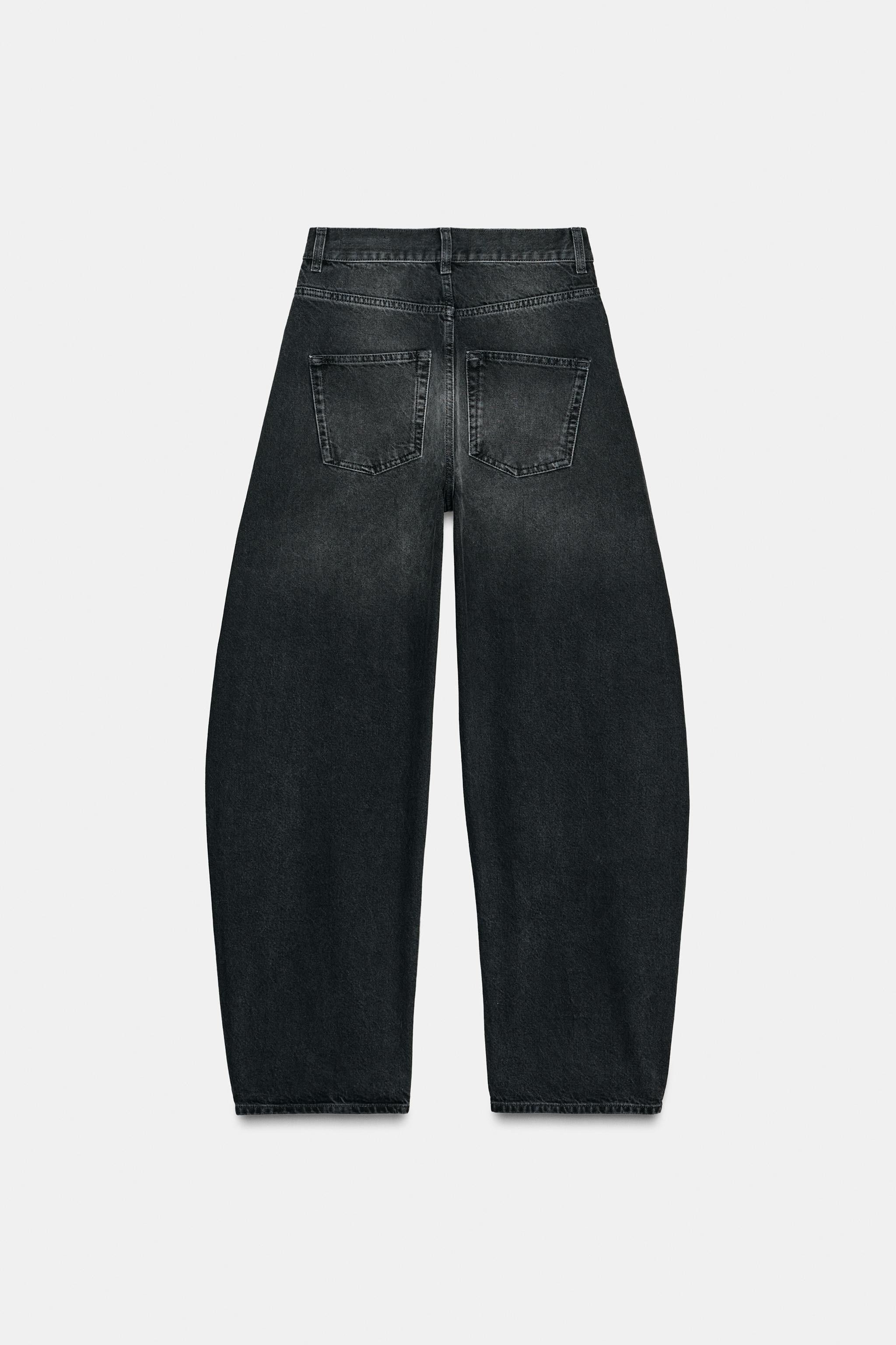 ZW COLLECTION BARREL HIGH-WAIST JEANS | Zara UK