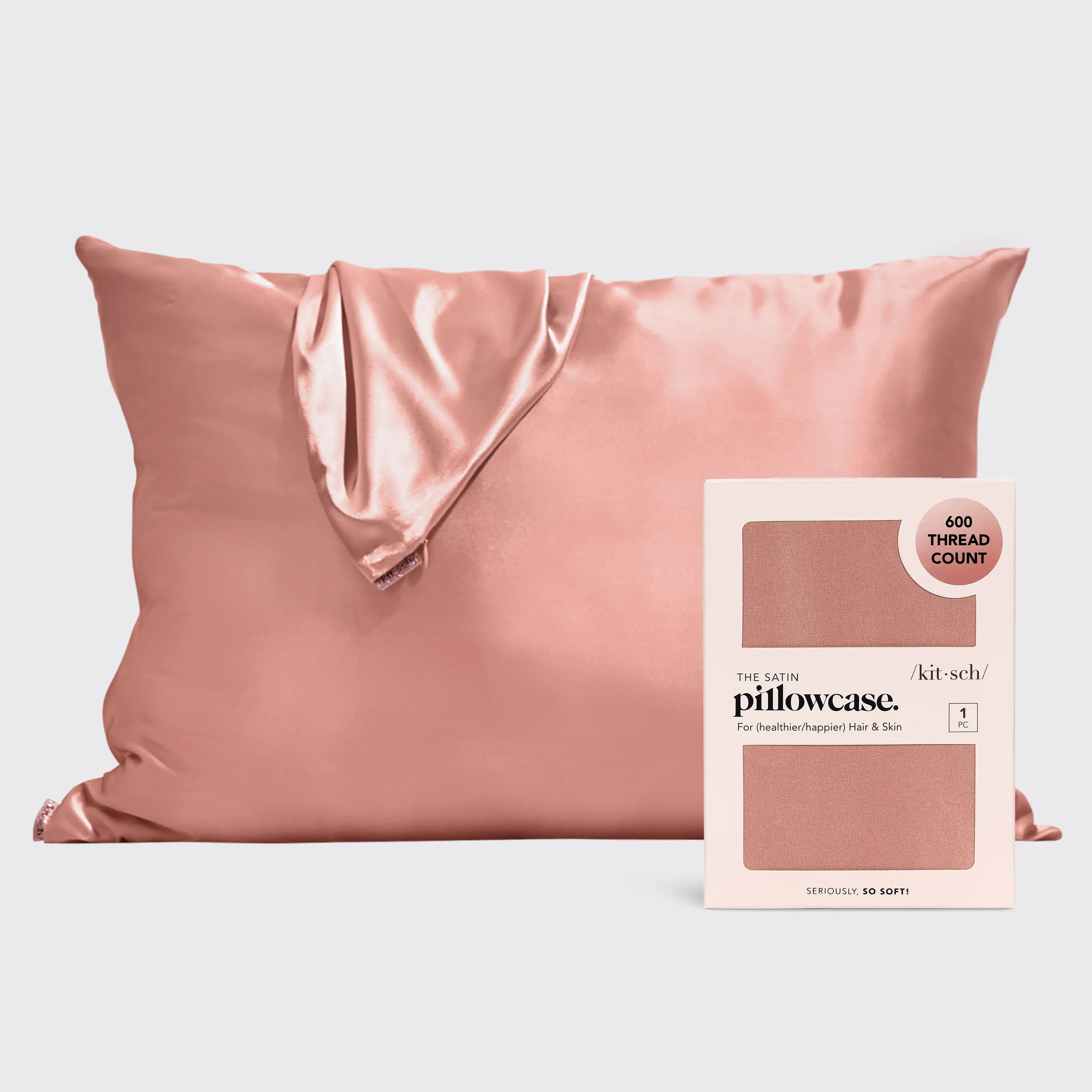 Satin Pillowcase - Terracotta | Kitsch
