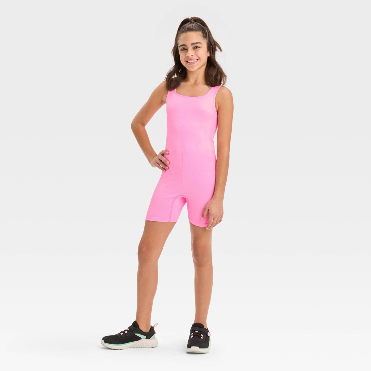 Girls' Seamless Bike Leotard - All In Motion™ | Target