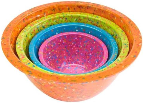 Zak Designs Confetti Mixing Bowl Set, 4-Piece, DAA | Amazon (US)