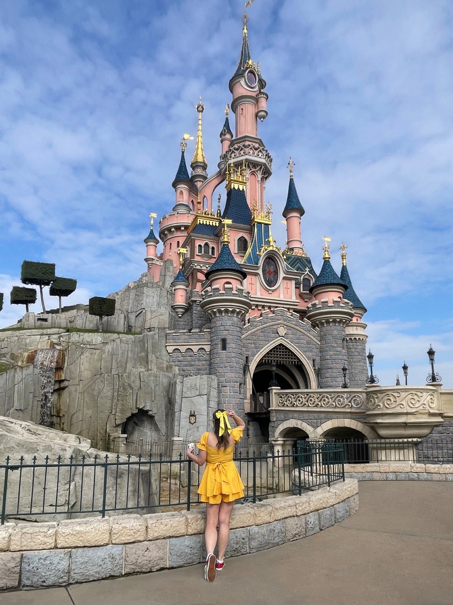 The comfiest park outfit, it’s a romper! 