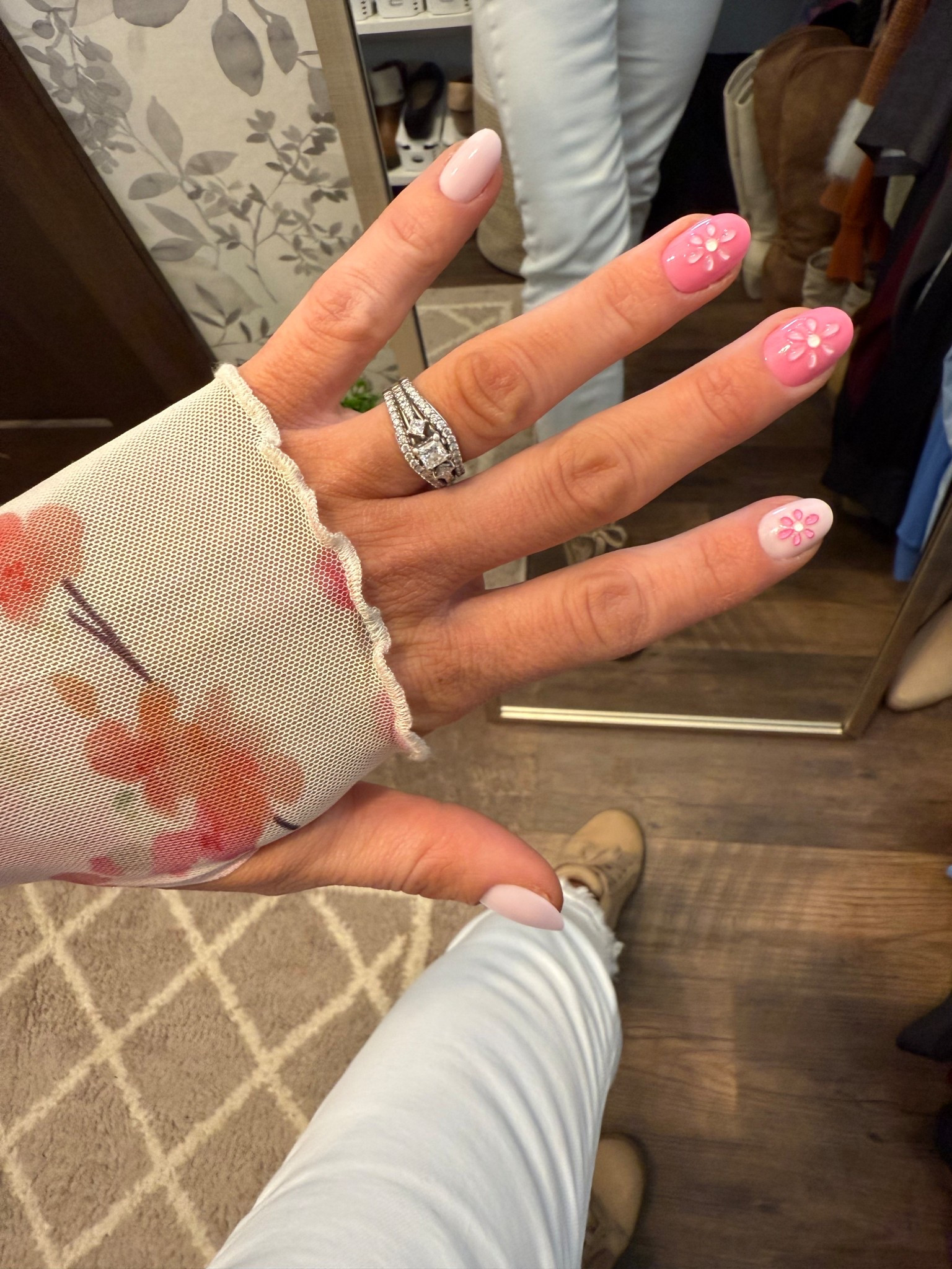 Walmart glue on nails. KISS brand $11