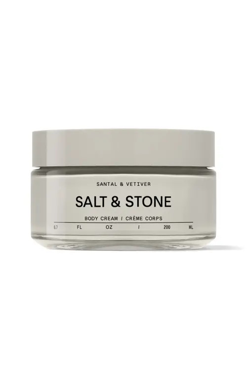 SALT & STONE Bergamot Hinoki Body Cream in Santal & Vetiver at Nordstrom, Size 6.7 Oz | Nordstrom
