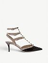 So Noir 65 patent-leather heeled sandals | Selfridges