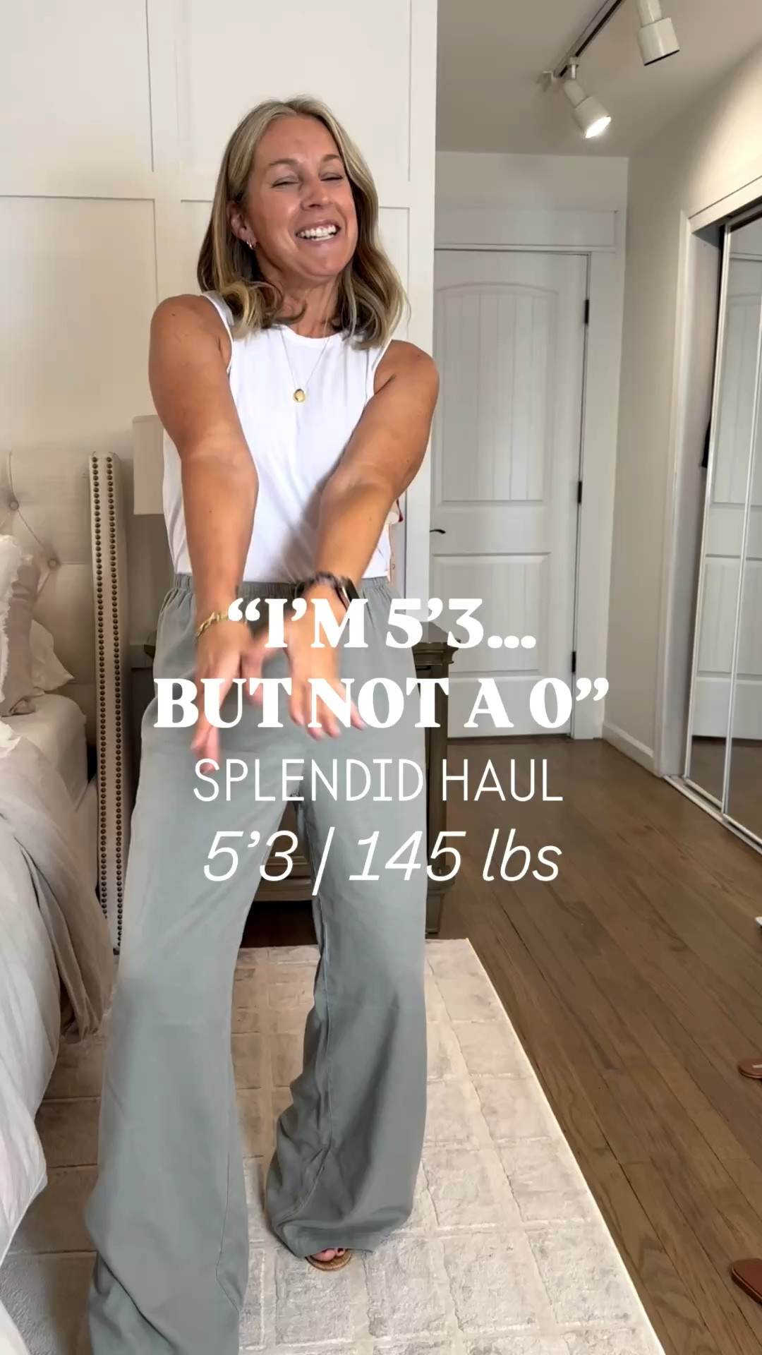 The level of softness and pure quality of these pieces is truly amazing. You feel so high end and comfy but super chic!! I’m in mediums in everything! I washed the blue and it shrunk up the tiniest bit so I’m hoping to do the same with the white and green! Does not disappoint. **not shown but linked is a green gauze set that I’ve shared before. The best gauze I’ve ever felt. I also got mediums  

#LTKMidsize #LTKootd #LTKPetite