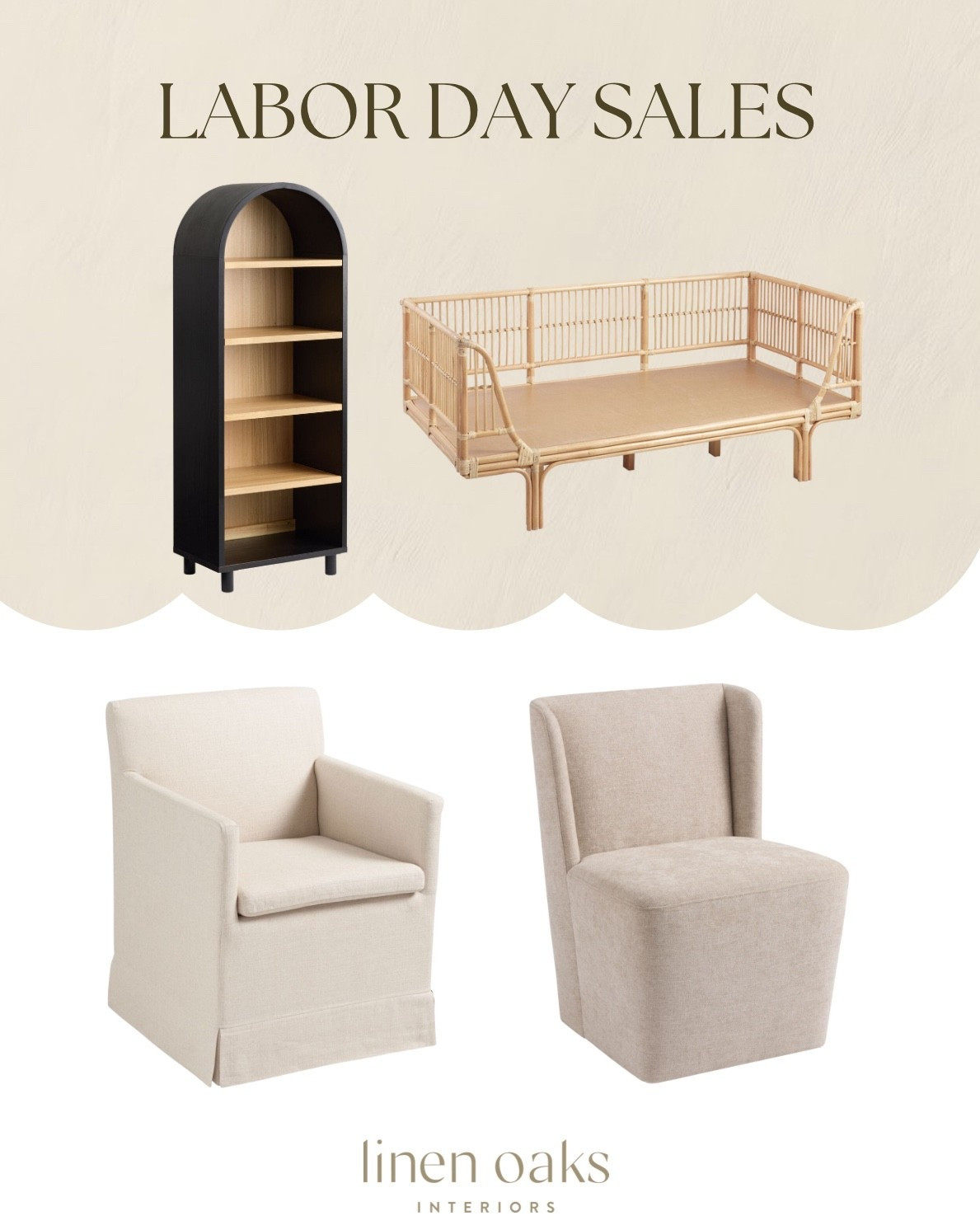 The best Labor Day sales!!

Day bed
Kids beds 
Dining chairs 
Upholstered chairs
Curio shelves cabinets decor Labor Day 

#LTKHome #LTKFindsUnder50 #LTKStyleTip