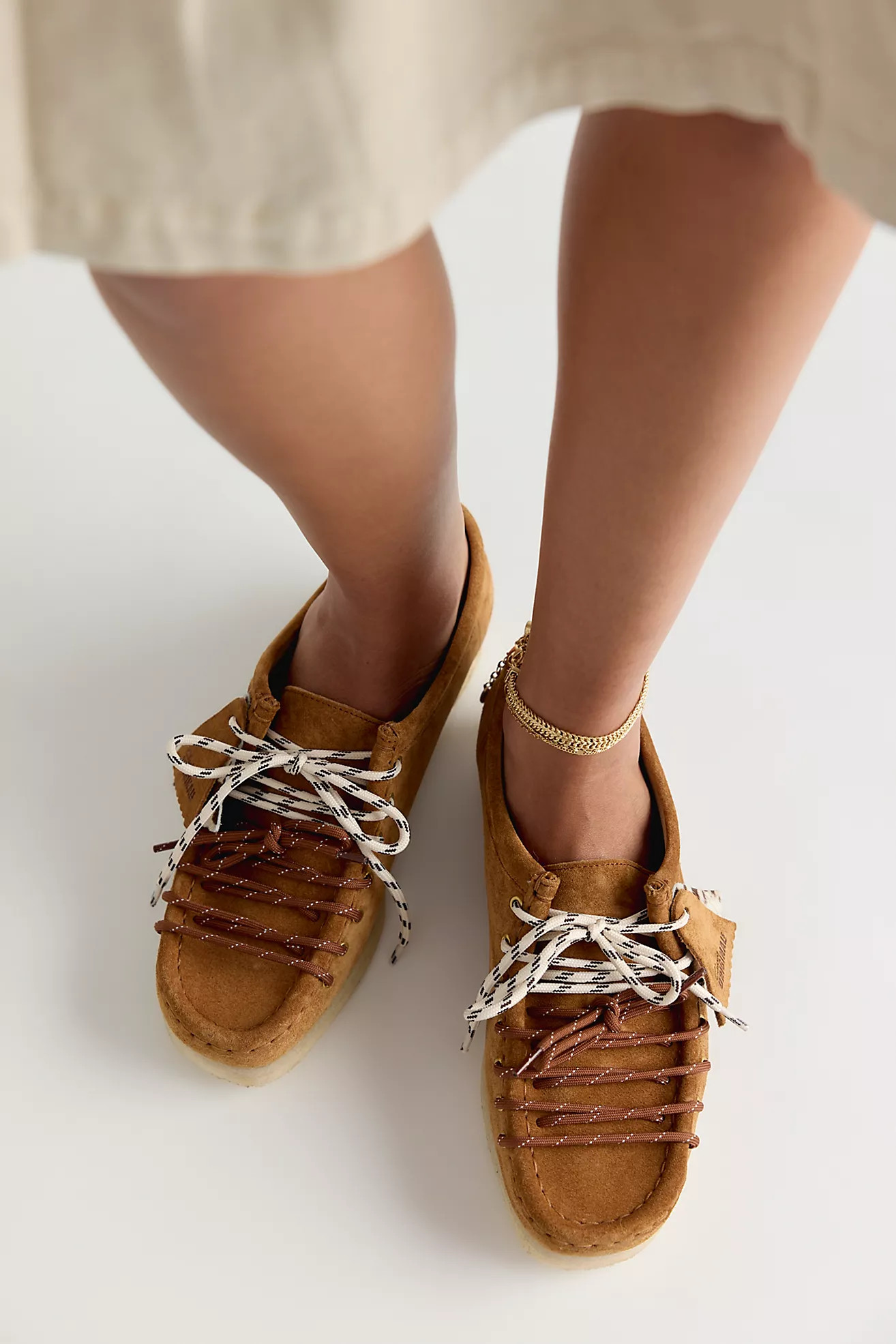 Clarks Wallabee Lace Moccasins | Free People (Global - UK&FR Excluded)