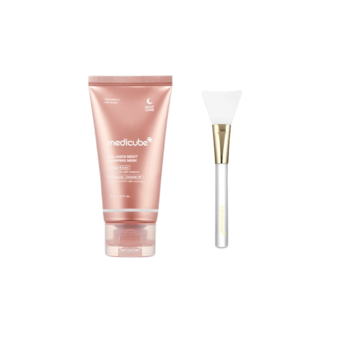 medicube - Collagen Night Wrapping Mask with Brush Set | Stylevana