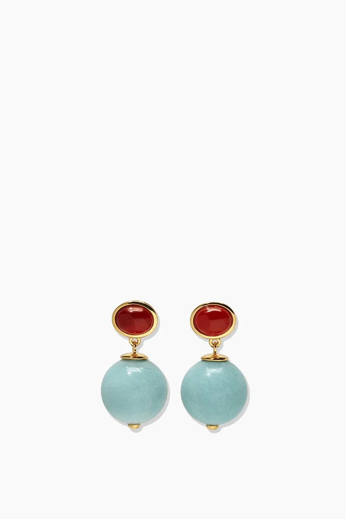 Umbria Earring in Amazonite/Multi | Hampden Clothing