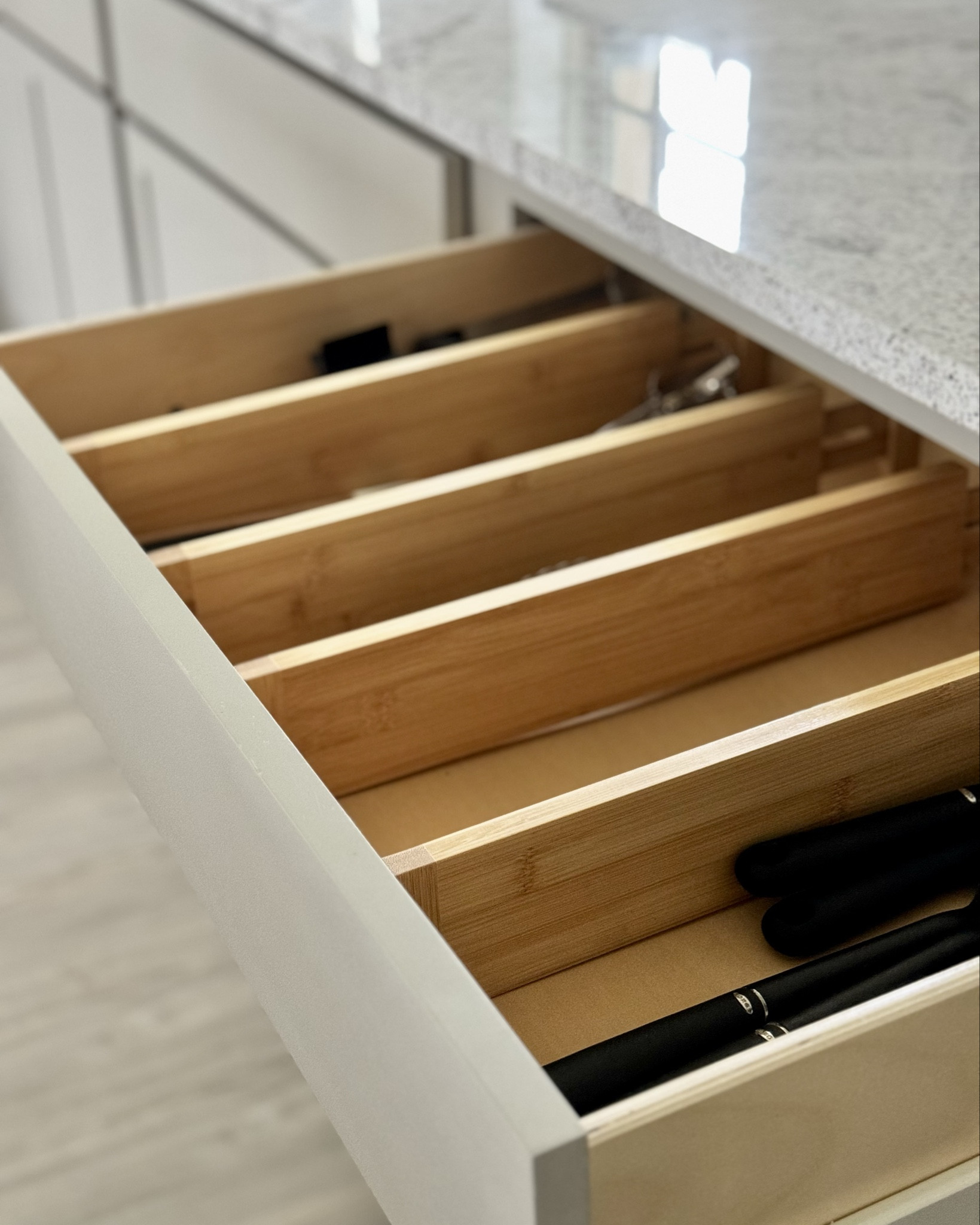 Drawer dividers and inserts in large drawers are a MUST! 

#LTKHome