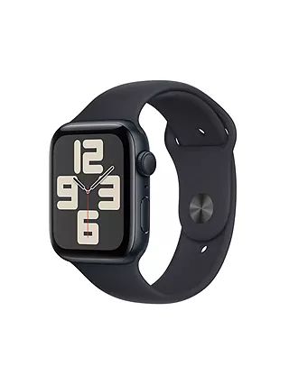 Apple Watch SE (2023) GPS, 44mm, Sport Band, Small-Medium, Midnight | John Lewis (UK)