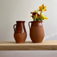 Ancient Clay Pot, Antique Vessel, Rustic Ceramic Bowl, Pottery Jug, Primitive Rustic Earthenware, Home Decor, Earthenware, Hand-Made | Etsy (US)
