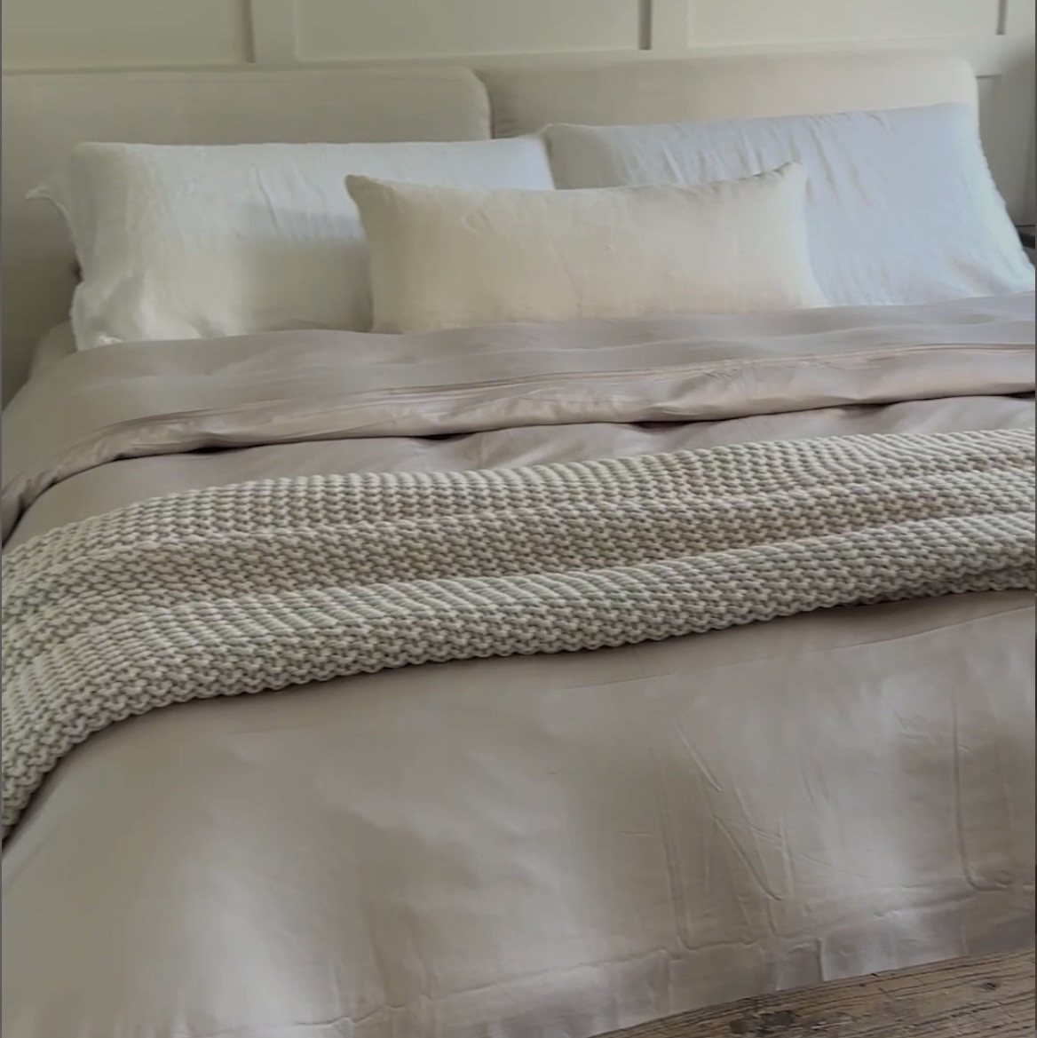 Quince Bamboo Sheet Set 50% off! These are SO soft, silky, and breathable/cooling. Perfect sheet set for summer.

#LTKHome #LTKSaleAlert
