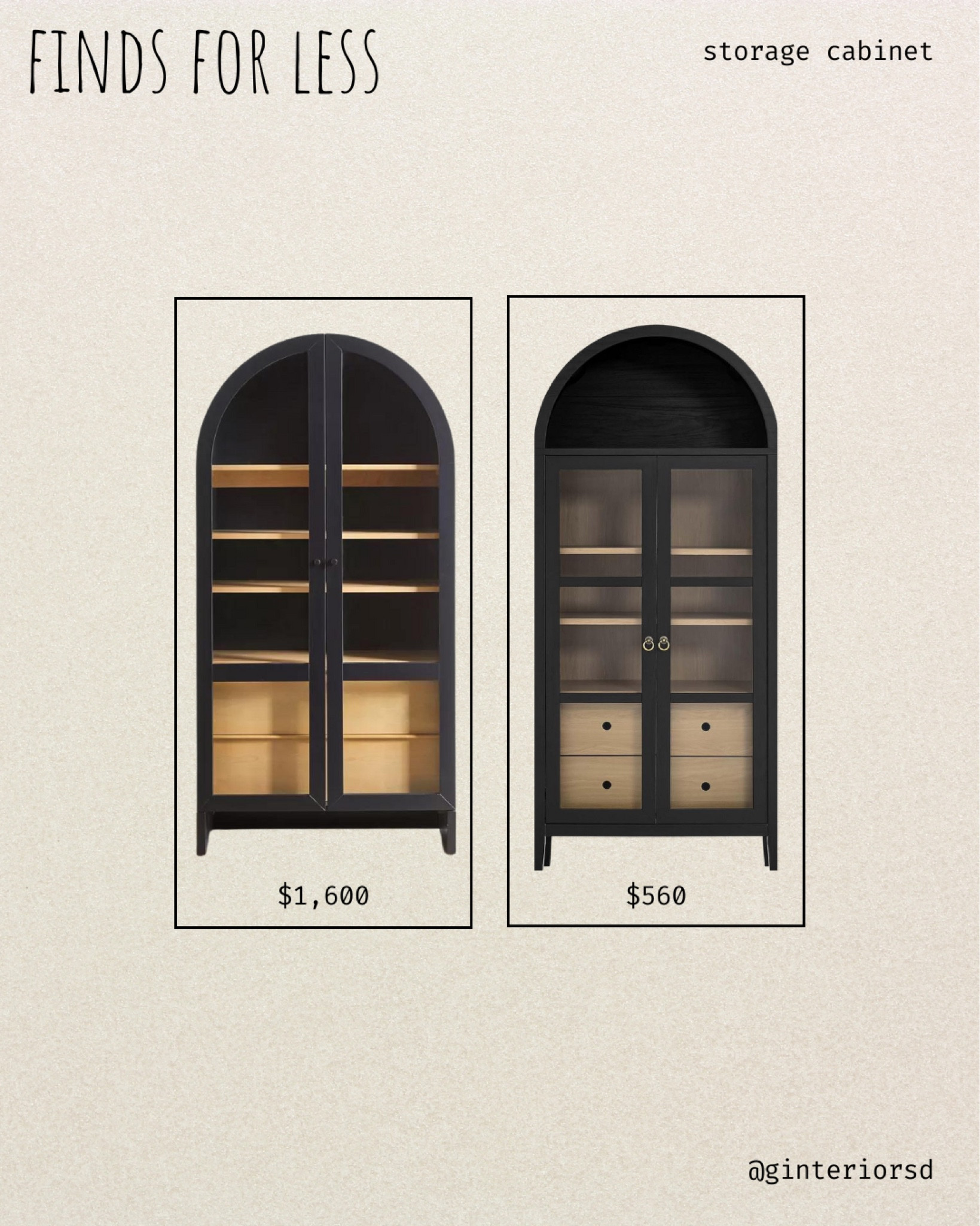 Finds for less - storage cabinet

#LTKStyleTip #LTKHome #LTKxNSale