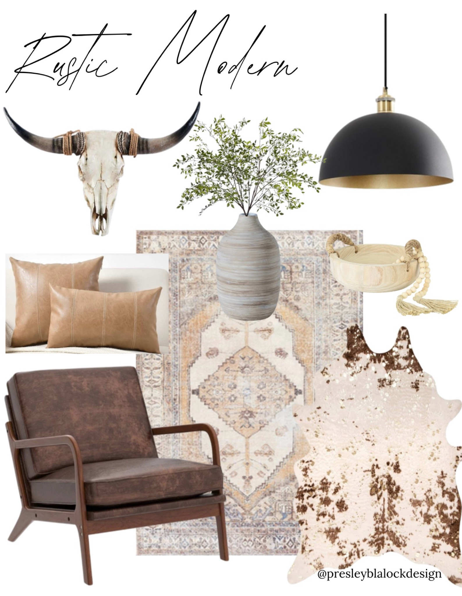 Rustic Modern Home / Western Modern / Yellowstone Inspired / Western Home / Western Boho / Rustic Home Decor / Cowhide Rug / Leather Chair / Pendant Light / Area rug 

#LTKFindsUnder100 #LTKStyleTip #LTKHome