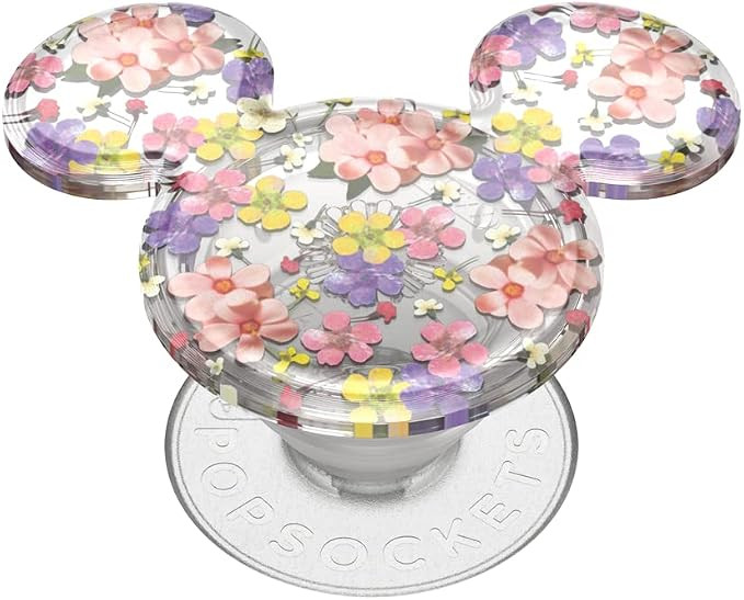PopSockets Adhesive Phone Grip, Holder, Phone Stand, Disney - Translucent Mickey Cascading Flower... | Amazon (US)
